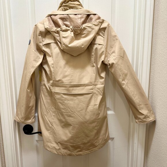 Lands' End Women's Jacket With Vest Size S Tan Water Resistant Lightweight NEW - Picture 13 of 16